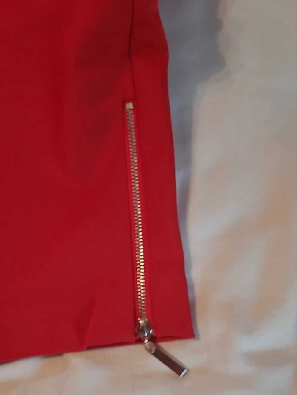 Premise Red Zip-Hem Chinos